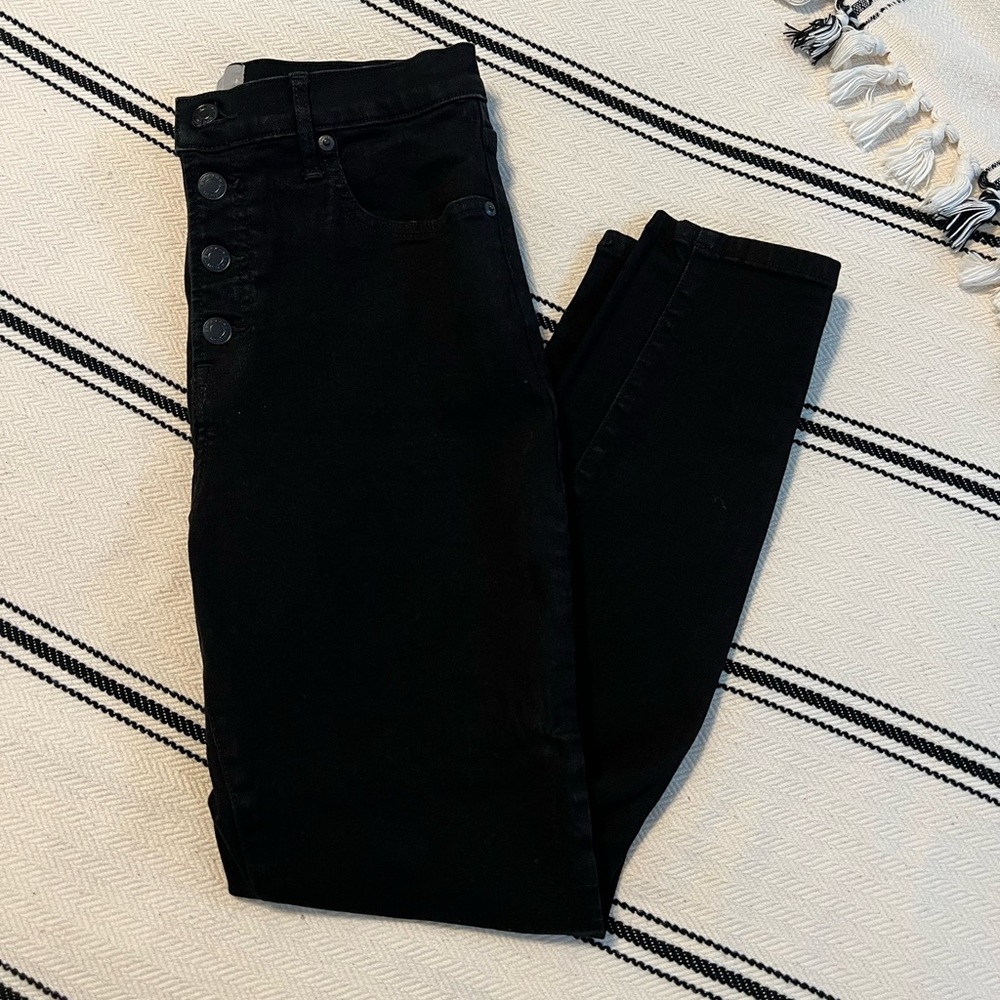Everlane Authentic Stretch Button Fly Skinny Jean
